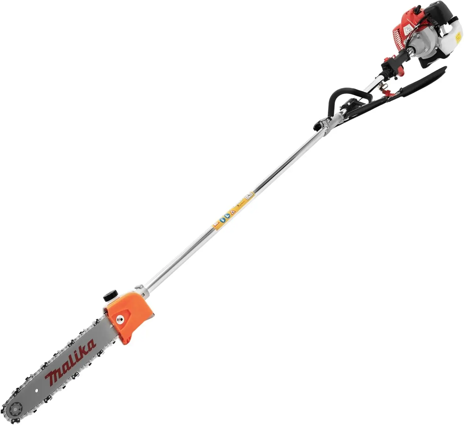 Pole Saw,Powerful Gas Pole Chainsaw 42.7Cc 2-Cycle Cordless Extension Pole Saw Tree Trimmer Long Reach Saw,16Ft Pruning Saw