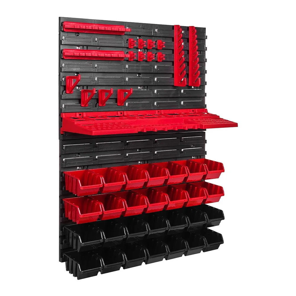 Tools Wall Storage Shelf Tools Organizer Multi-Function Wall Mounted Tool Rack Extra Strong Wall Plate for Wrench Screwdriver