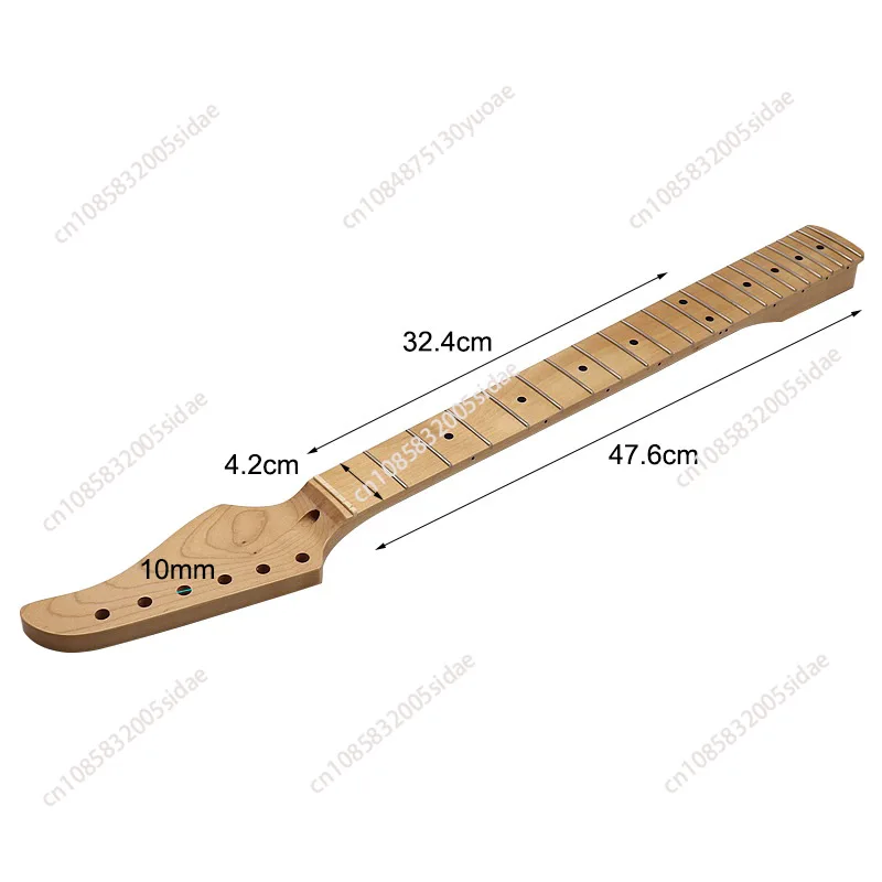 

Electric Guitar SR Neck Shure Handle 6 Strings 22 Frets, Maple Matte Electric Guitar Handle DIY Professional Modified Neck