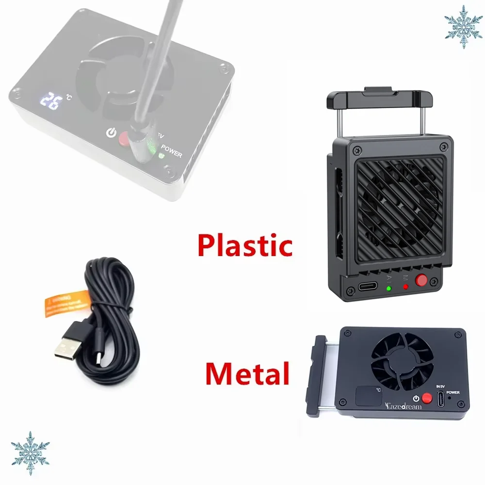 Cooling Fan Camera Radiator for Canon EOS RP R1 R3 R5 Mark II R5 R6 Mark II R6 R7 R8 R10 R50 90D SX70 HS Live Streaming Cooler