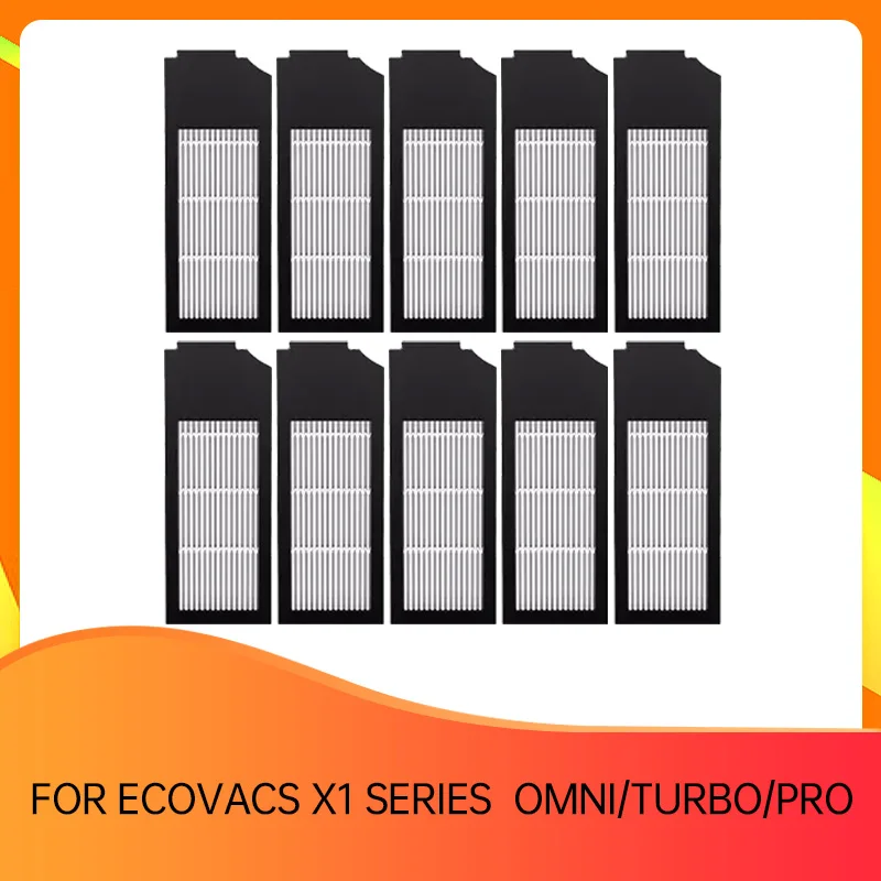 แผ่นกรอง HEPA หยกดวงอาทิตย์สำหรับ Ecovacs X1ซีรีส์ omni/pro/turbo