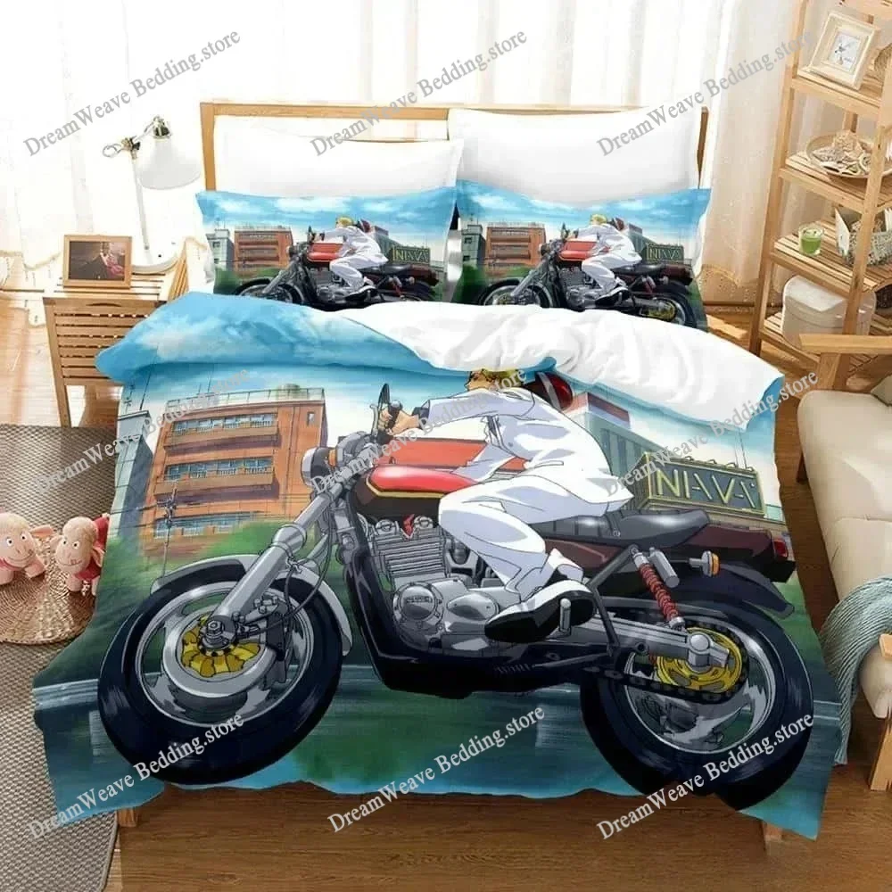 Great Teacher Onizuka GTO Bedding Set Single Twin Full Queen King Size Adult Kid Bedroom 3D Print Duvet Cover Sets