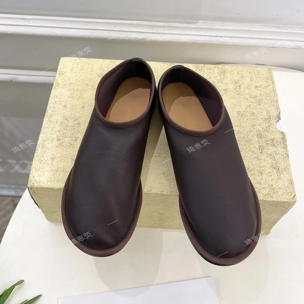 Top-Tier 2026 Spring Simple Flat Mary Jane Ballet Flats With Back Elastic Versatile Casual Grandma Shoes Sapato Feminino