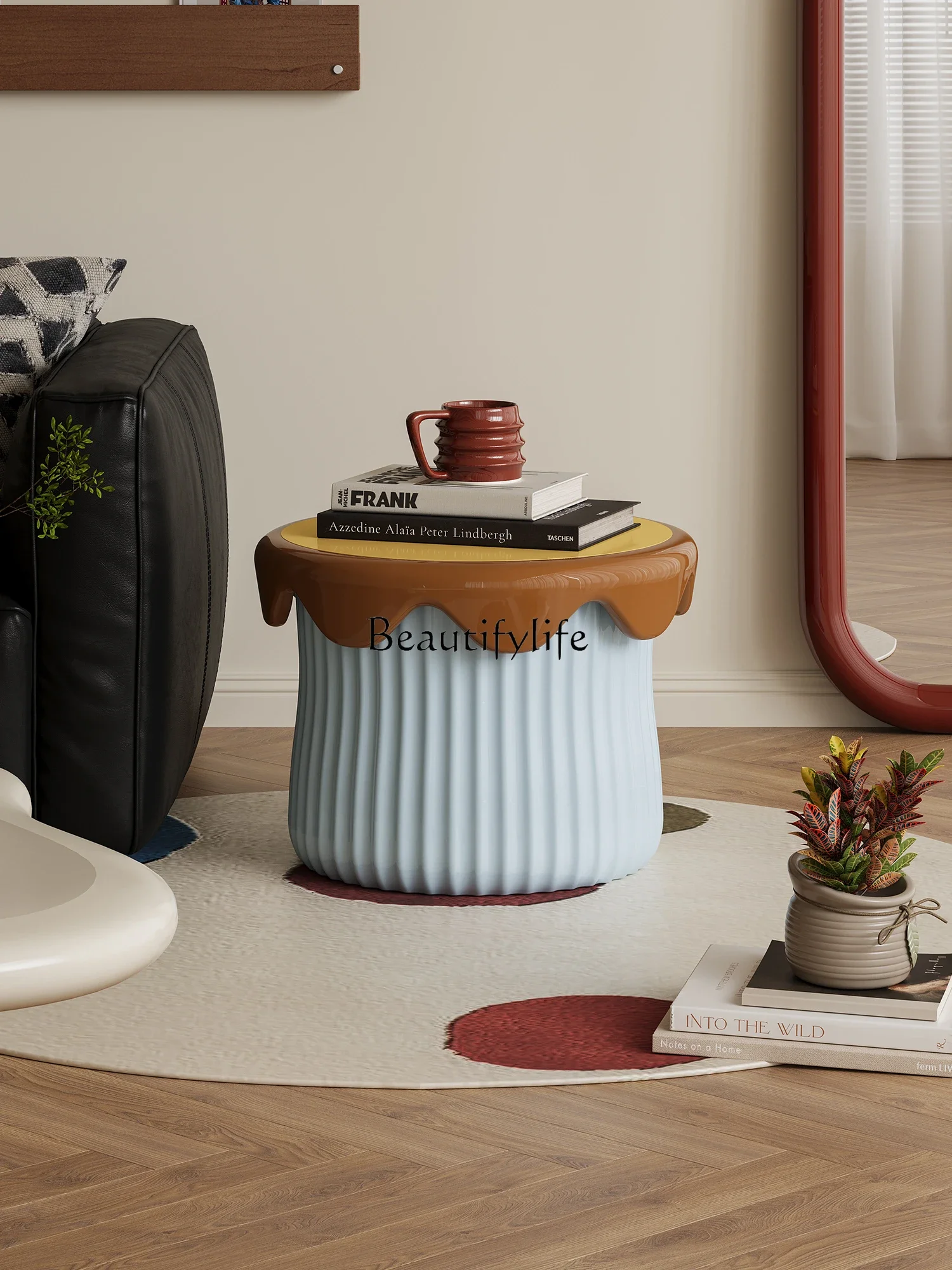 

D30Living room ornaments, a few bedside tables by the sofa, cute home goods, housewarming gifts