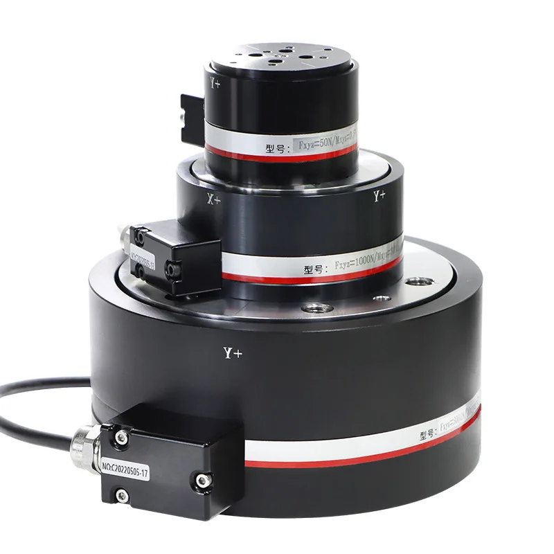 

force sensor, multi-component force measurement, industrial robot, biological motion analysis experiment, six-dimensional force