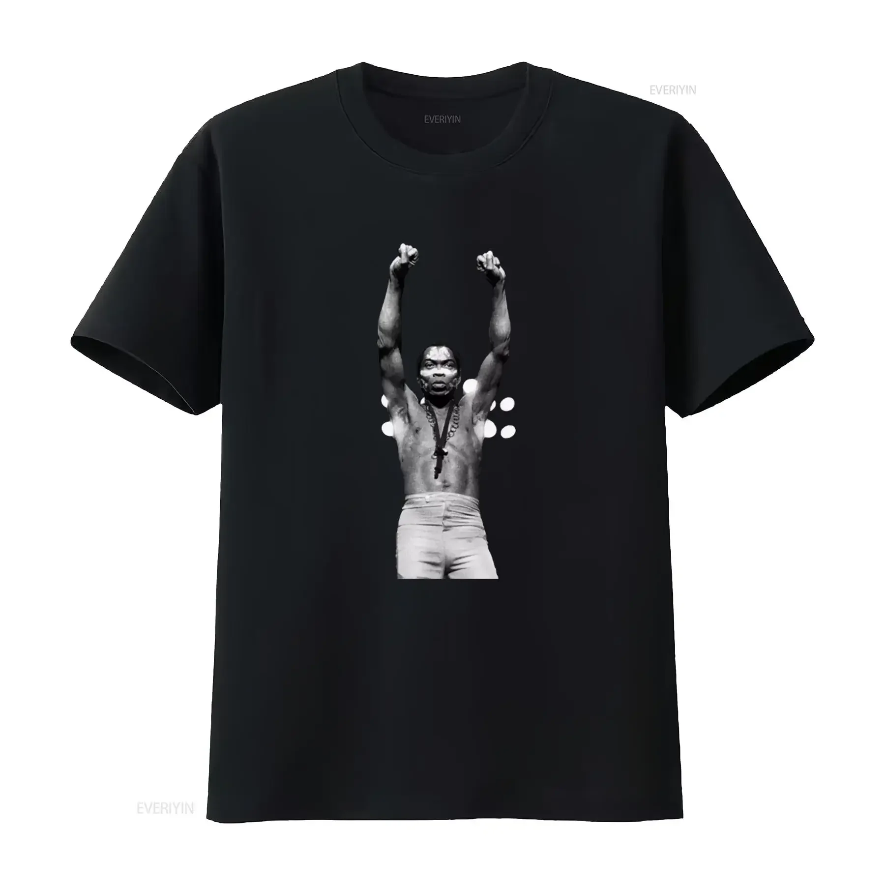 Vintage Fela Kuti T Shirt Africa Music Afrobeat Funk Jazz Photo Print 00s 70s Style Tony Allen Tribute vintage Washed Soft