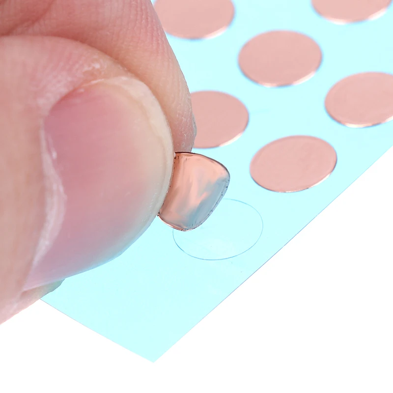 

1 Sheet 1.5-6mm Copper Foil Remote Control Button Conductive Tape Patch Game Console Handle Button Contact Failure Repair