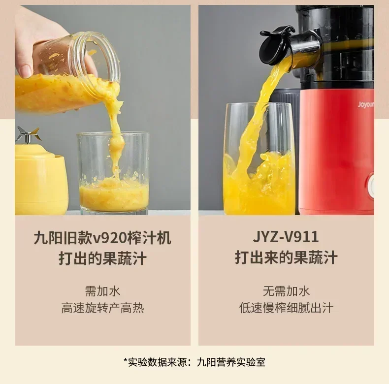 Pembuat jus otomatis portabel kecil multifungsi baru dapur rumah tangga Blender Juicer portabel (dengan pemisahan residu)