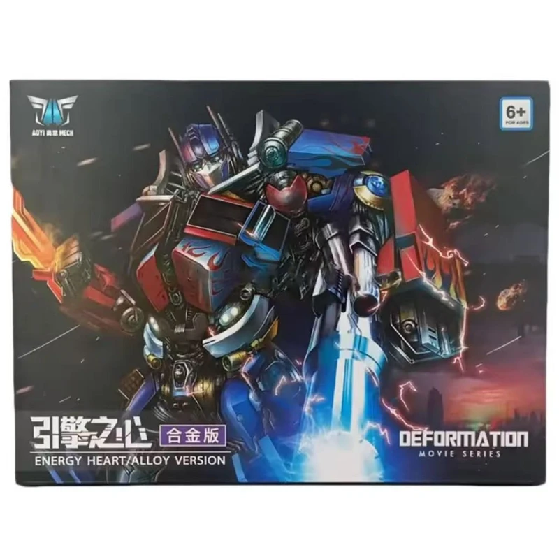 【Dostawa w 24 godziny】Transformowana Zabawka AOYI Wersja Stopowa OP Figurka Akcji Robot Samochód Model Oryginalne Pudełko Kolekcja Prezent