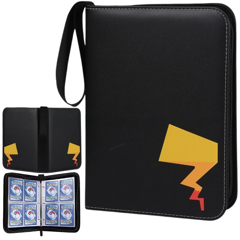 Bandai Pokemon Trading Card Binder Album Pokemon Verzamelmap 400 Pocket Storage Book Collectible Gift for Fans view 3
