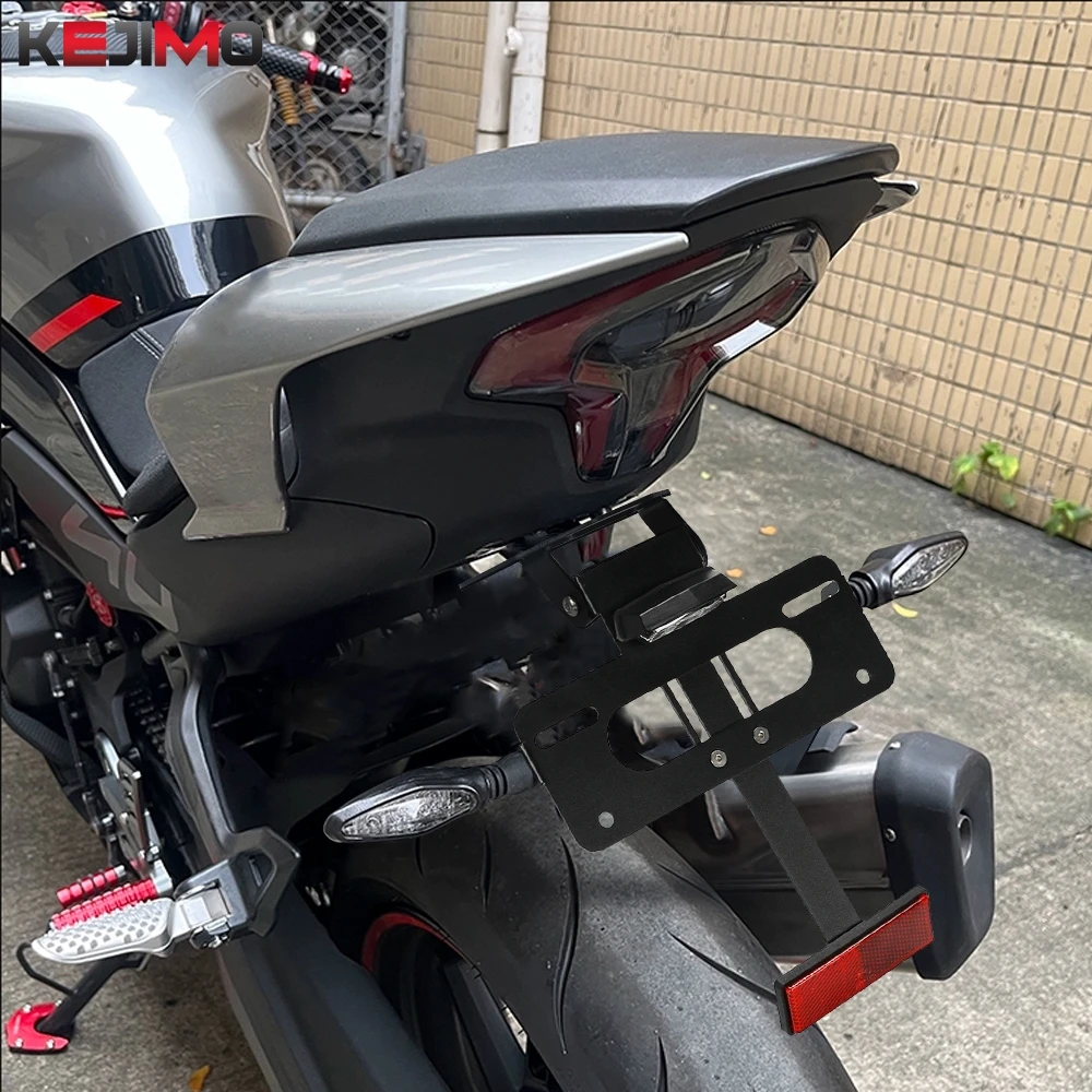 

450SR SR-S/SS/NK 300SR 250SR 2022 2023 2024 2025 Motorcycle Rear Tail Tidy License Number Plate Frame Holder Bracket For CFMOTO