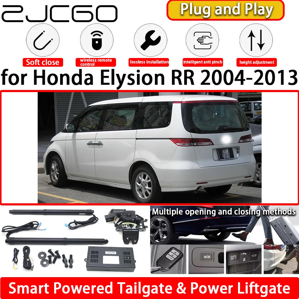 

ZJCGO for Honda Elysion RR 2004-2013 OEM Automatic Electric Powered Tailgate Power Liftgate Tail Gate Lift Kit System