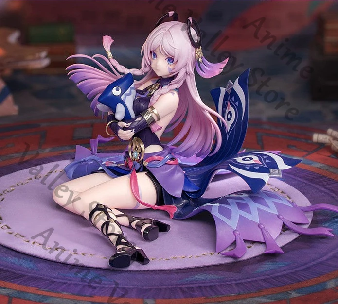 

Оригинальная аниме-фигурка Genshin Impact: Китлали, коллекционная модель из ПВХ, милая мультяшная фигурка, украшение для рабочего стола, подарок на день рождения