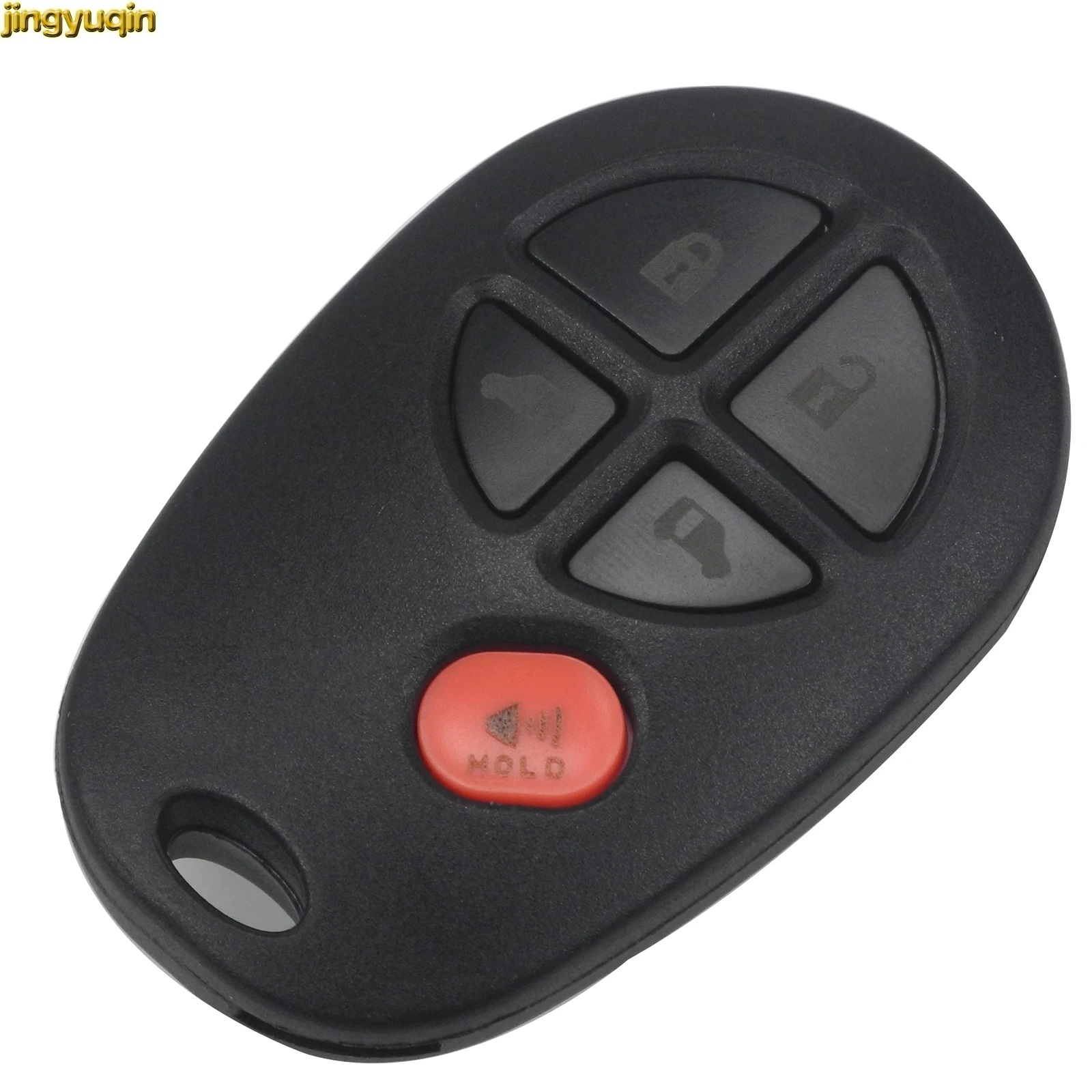 

Jingyuqin Remote Car Key Shell Fob for TOYOTA Sienna 2004 -2013 Car-styling New 5 Buttons Keyless Entry Case Cover