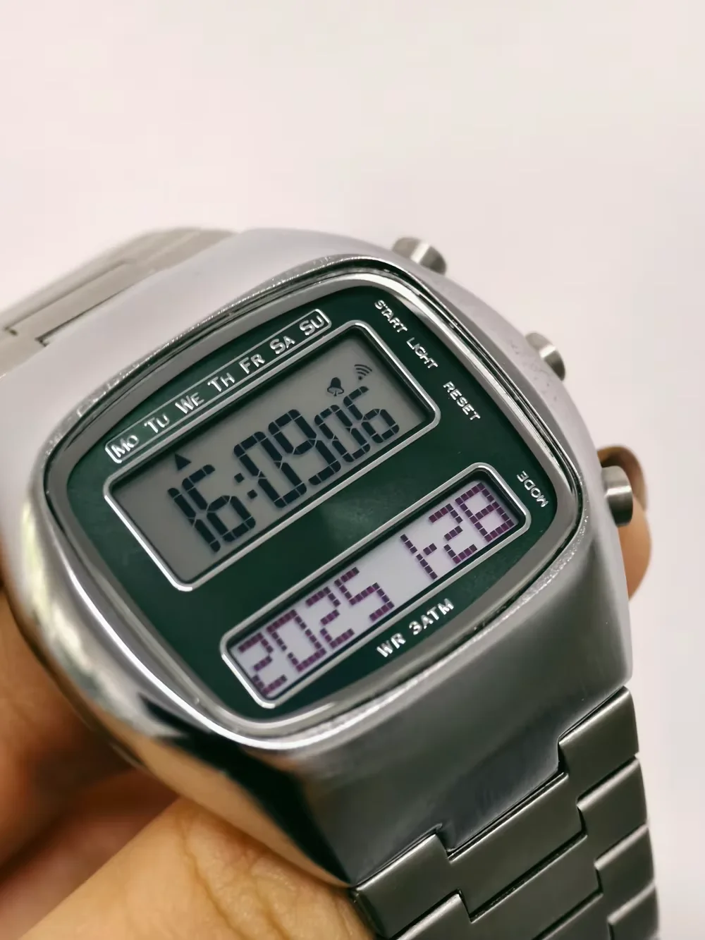 Luxury Military Sports Watch For Men Luminous Waterproof Steel Band Quartz Digital Dual Display Wrist Watch Male Clock