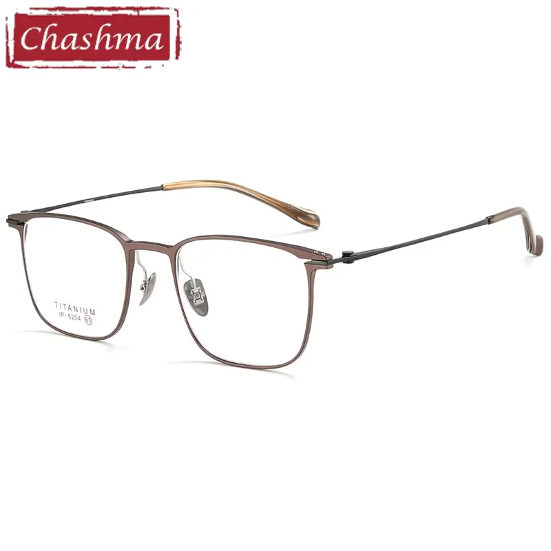 

Chashma Prescription Glasses Women Optical High End Pure Titanium Eyeglasses Frames for Recipe Eyewear Lenses Spectacles Gafas