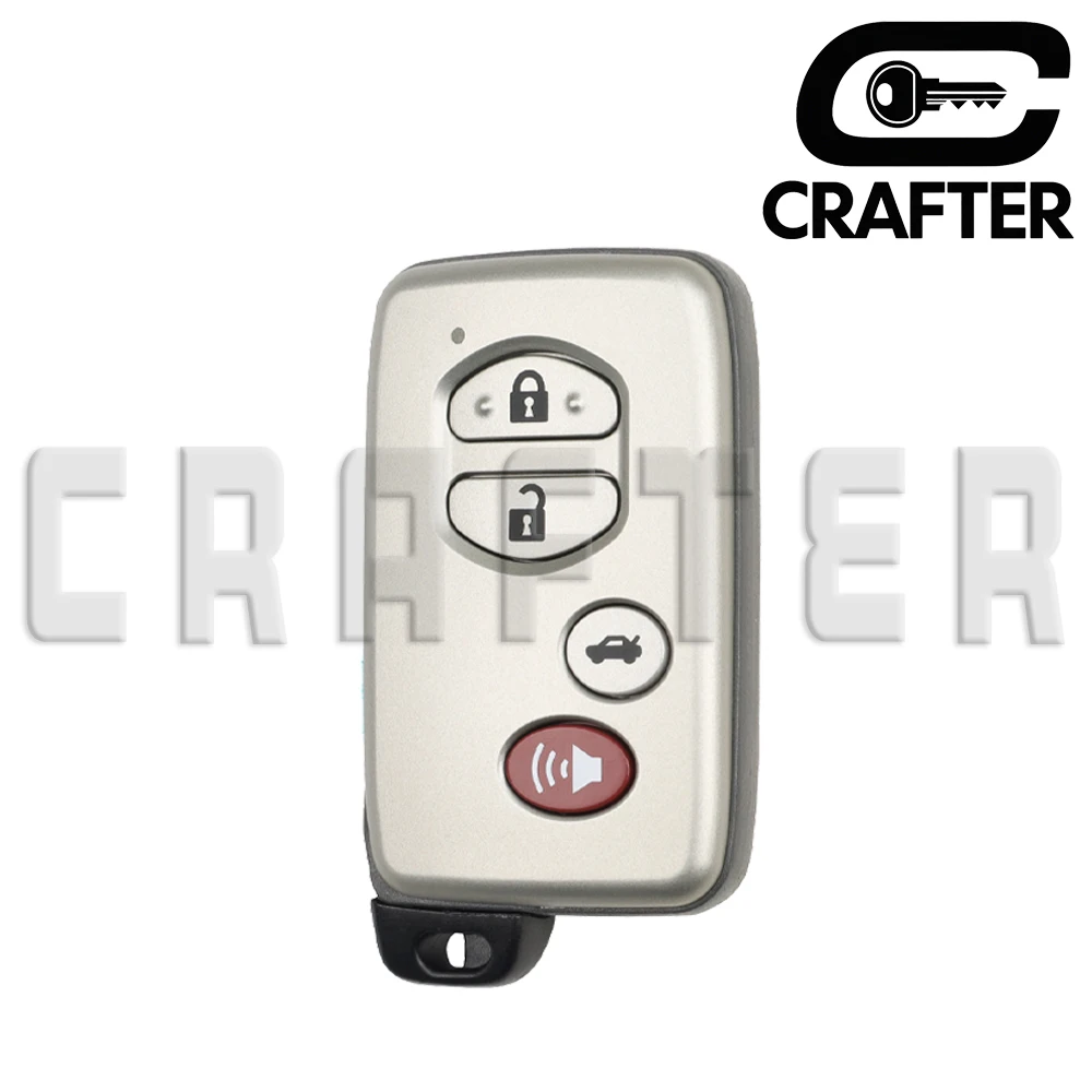 مفتاح Crafters HYQ14AAB 314.4 ميجا هرتز ID 4D رقاقة 271451-3370 مفتاح السيارة الذكية لتويوتا مفتاح أفالون كامري Rav4 2009 + 3370