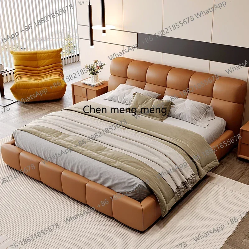 

New arrive Unique Pretty European Bed Queen Nordic Elegant Modern Solid Wood Frame Bed Bases Bedroom Luxury Camas Queen Home Fur