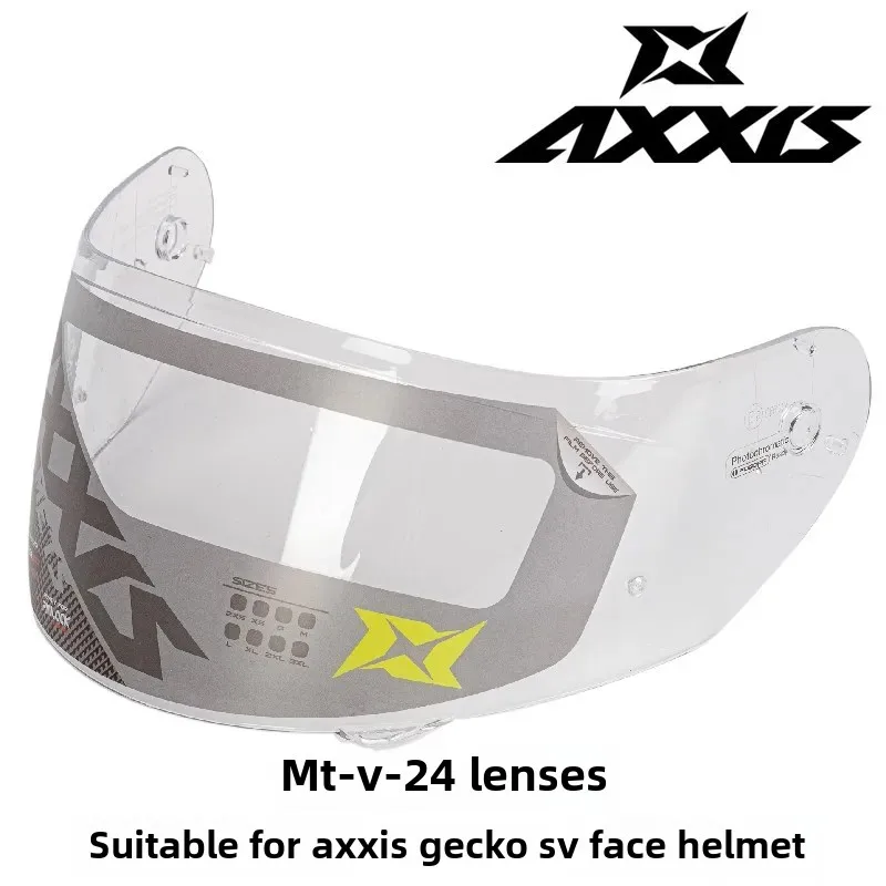 AXXIS GECKO SV Shield Motorcycle Helmet Accessory Suitable For AXXIS Half Helmet MT-V-24 Lens AXXIS Lens