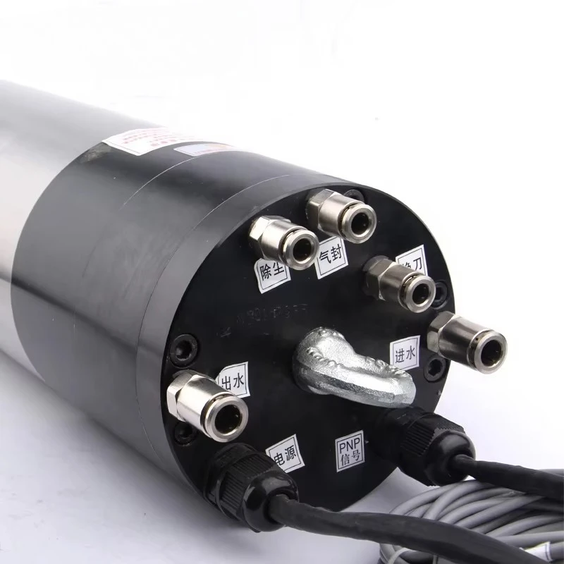 Hqd 3.2kw 380v 18000rpm Water Cooled Bt30 Atc Kit Automatic Tool Change Spindle Drilling Machine Cnc WoodWorking Router Spindel