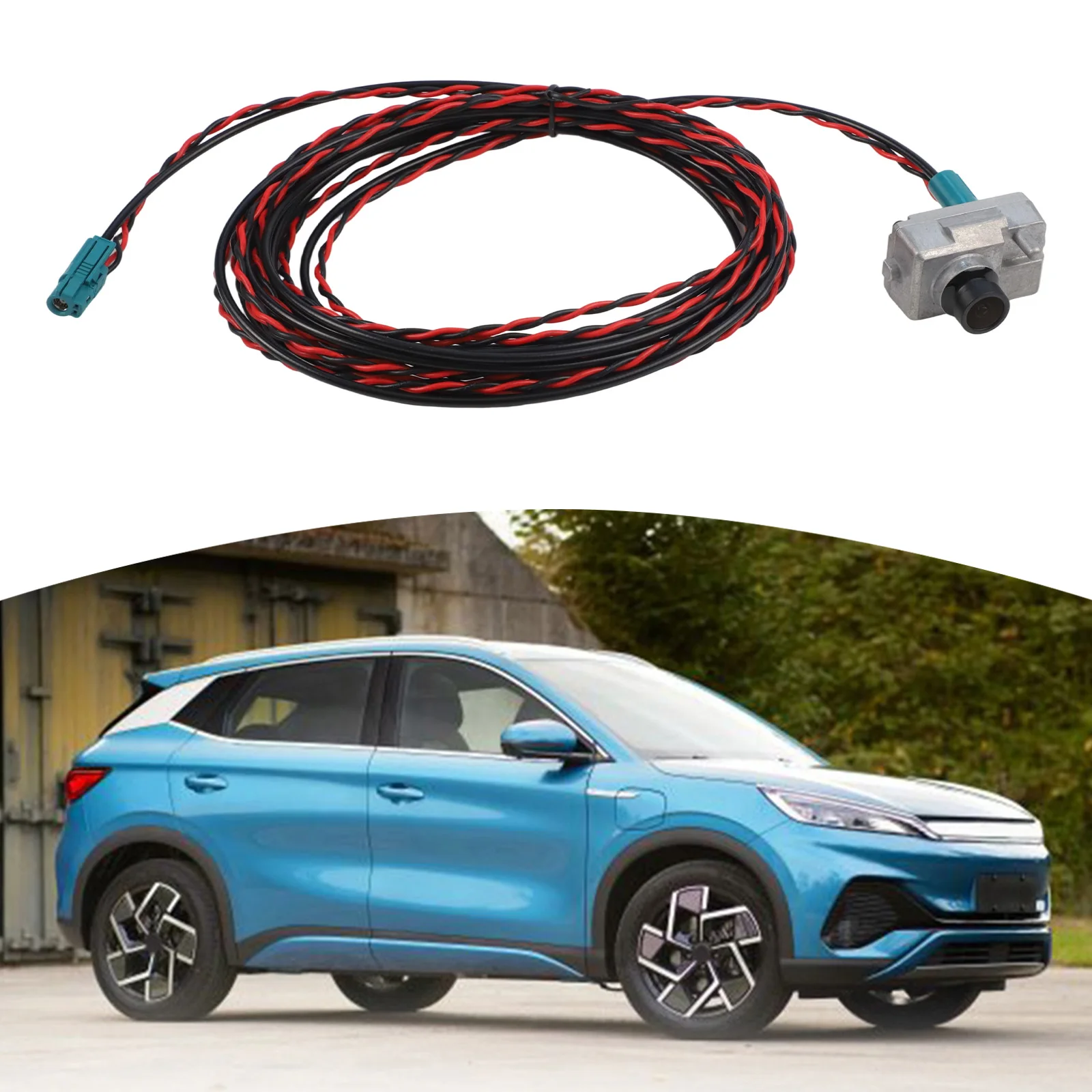 Car DVR Camera GPS Recorder for BYD Song PLUS DM I Seal Act 3 Atto 3 Windshield Mount Parking Camera with Connecting Cable