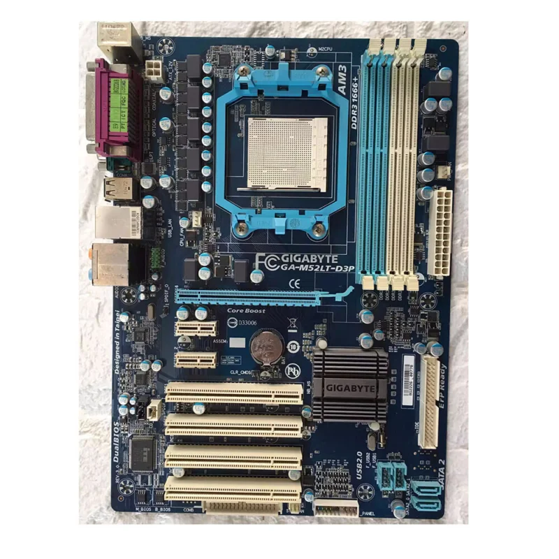 For GIGABYTE GA-M52LT-S3P D3 DDR3 16GB AM3 M-ATX