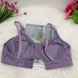 Comfortable Thin Padded Cotton Bra LACE sexy lingerie women Push Up Bra large size 34B 36C 38D 40D 42D 44D 46D 44C 42C 40C C18