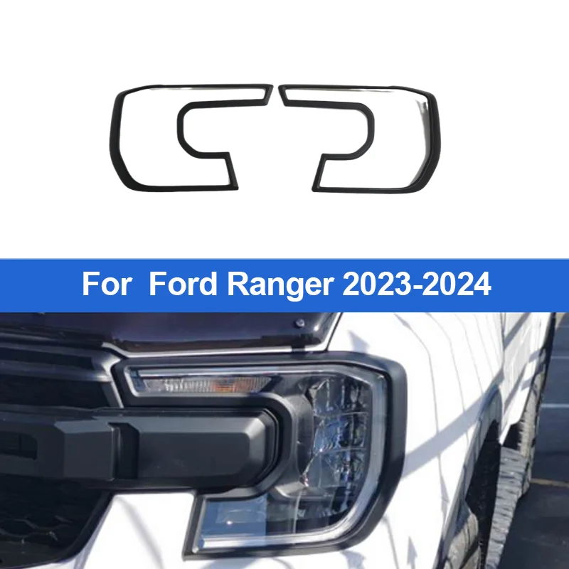 

Carbon Fibre ABS Car Tail Lights Car Accessories Decorative Frame Exterior Automotive Exterior for Ford Ranger T9 2023 2024 2025