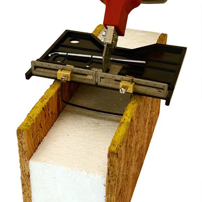 Hot Knife Foam Cutter Tools Machine Slotting Groove Styrofoam Polystyrene Fabric Rope Cutter Electric Heating KS EAGLE Hot Knife