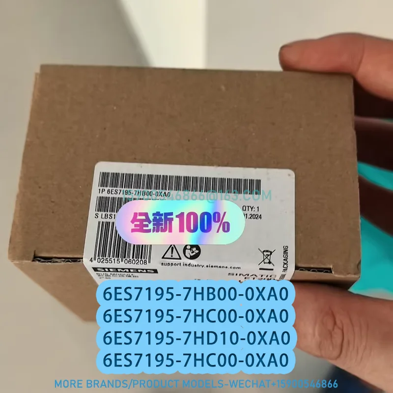 

6ES7195-7HB00-0XA0 6ES7195-7HC00-0XA0 6ES7195-7HD10-0XA0 6ES7195-7HC00-0XA0 Модуль Совершенно новый оригинальный