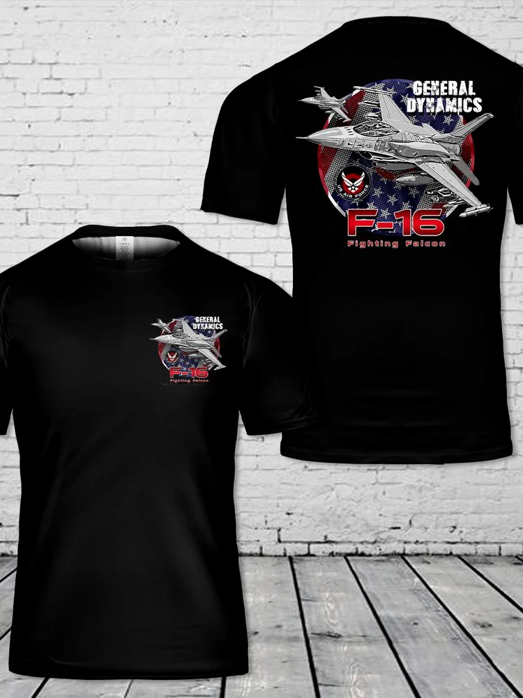 US Air Force F-16 Fighting Falcon Men T-Shirt Short Sleeve Casual 100% Cotton T Shirts