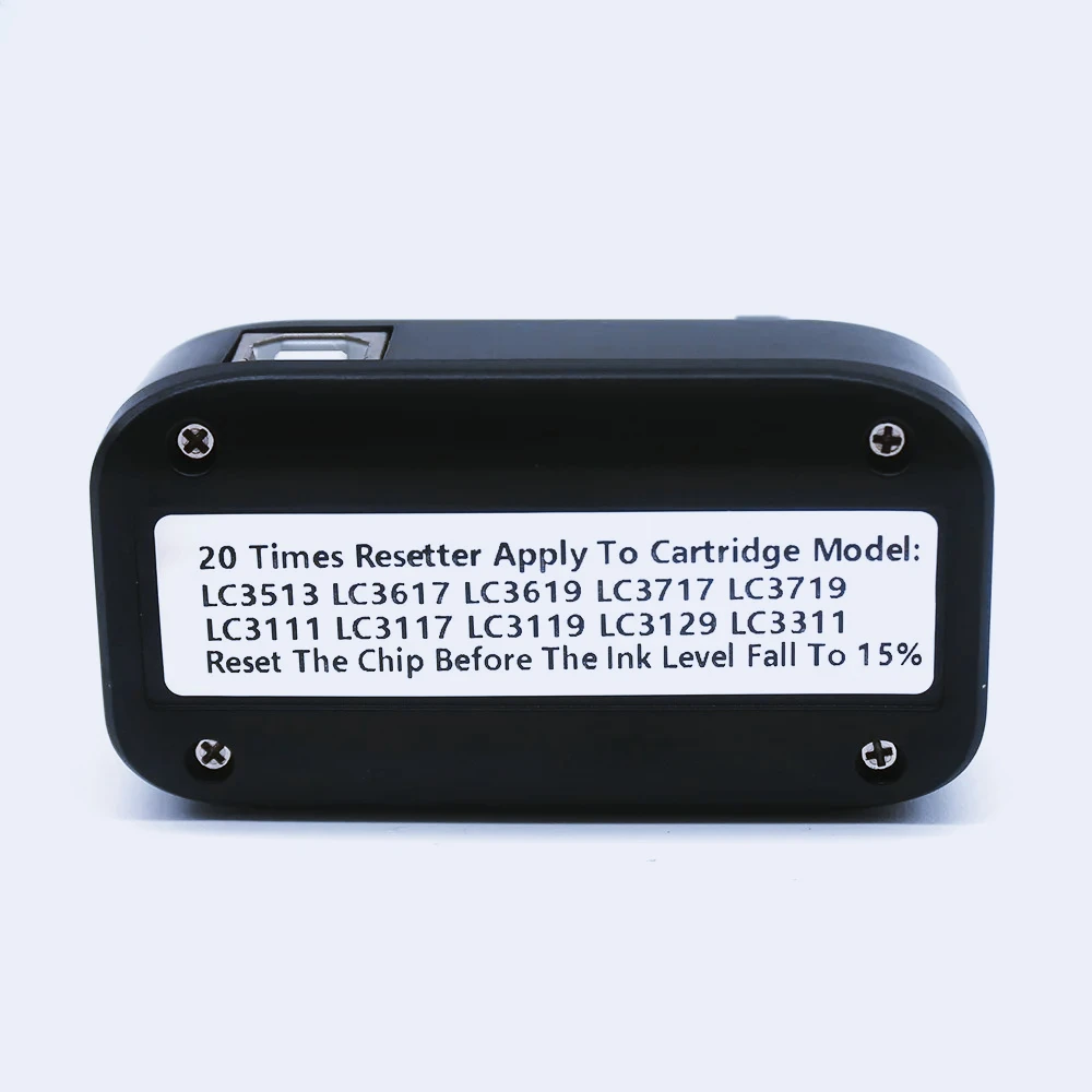 Ink Cartridge Chip Resetter Reset Device Compatible For Brother LC‑Series LC3011 LC3211 LC3317 LC3619 Printer Accessories