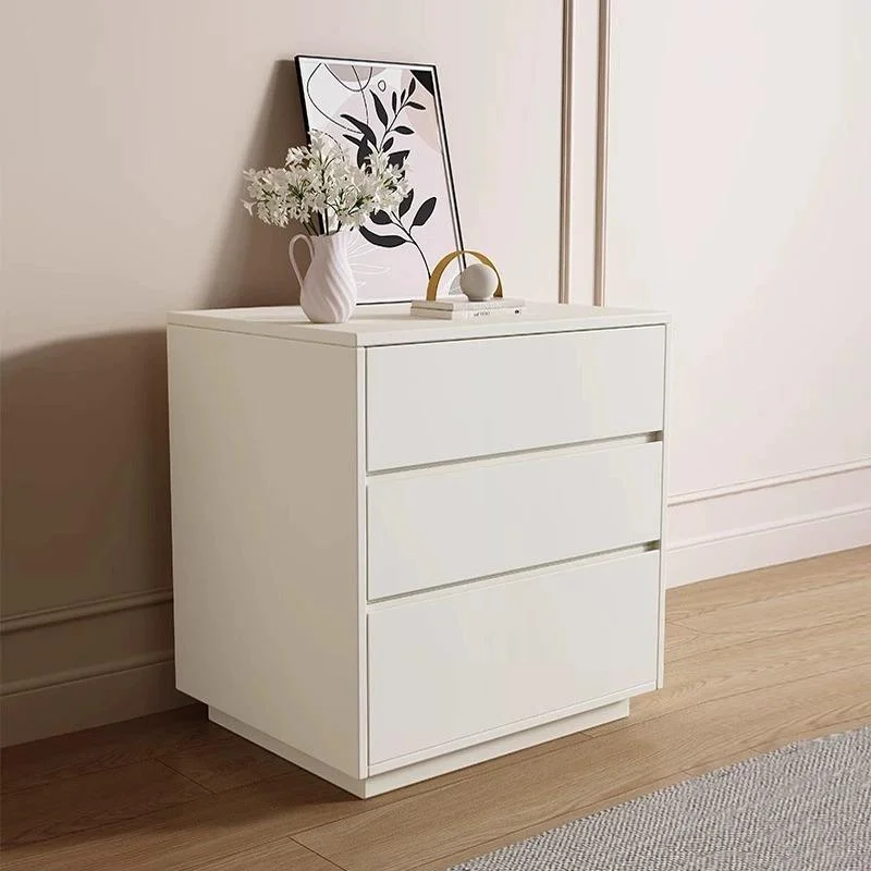 Modern Simple Three Drawer Storage Chest Bedroom Storage Chest of Drawers Home Bedroom Use