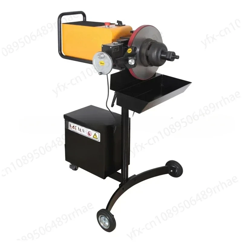 150rpm Brake Disc Aligner Machine and Accessories Am-983 Brake Disc Lathe 750W on Car and off-Car Drive speed