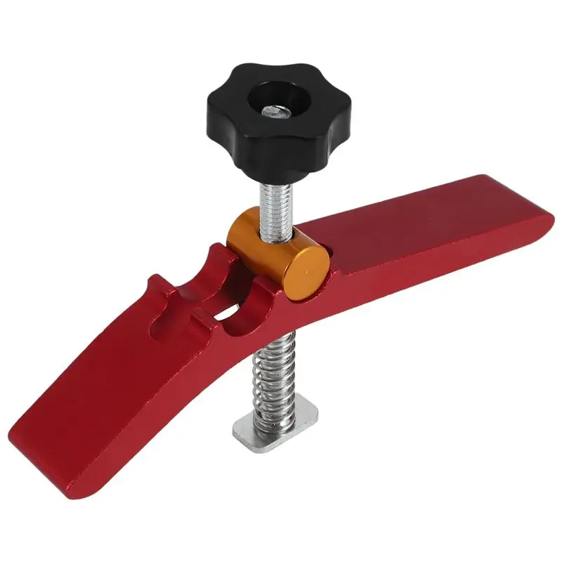 

AEE2-Woodworking T-Track Hold Down Clamp Set Aluminum T-Slot Table Workbench Wood Fixture Jig Clamping Blocks Platen