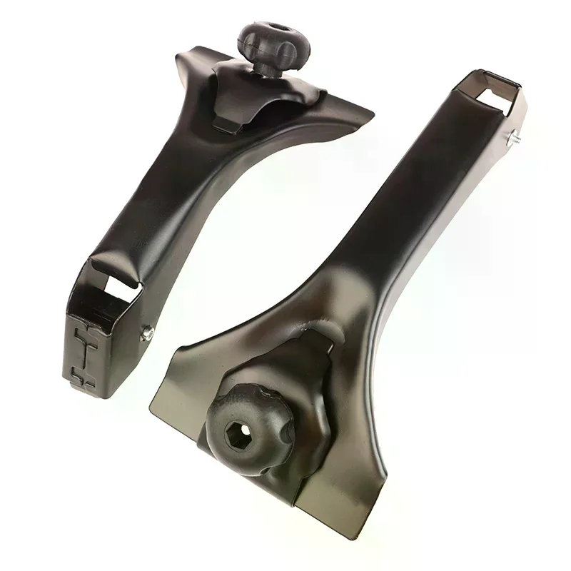 Universal Car Clip-to-Gutter Bracket Set for Roof Rack Crossbars