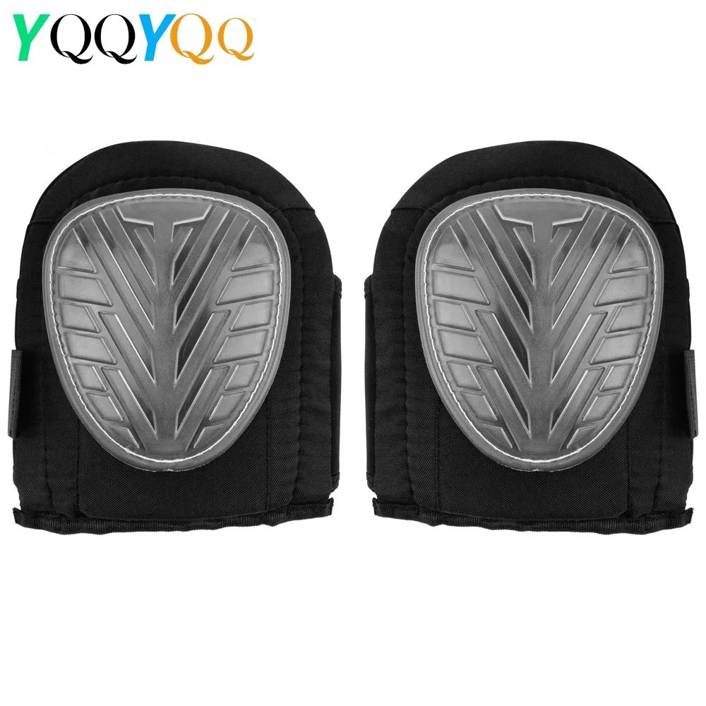 1Pair Stabilizer Shock Absorbing Heavy Duty Gel Foam Protective Knee Pads, Work Knee Pads for Flooring, Construction, Working