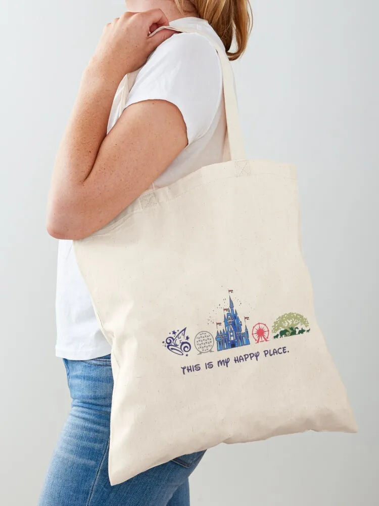 

This is my happy place. Tote Bag tote bag men's sac pour femme Beach bag Candy bags