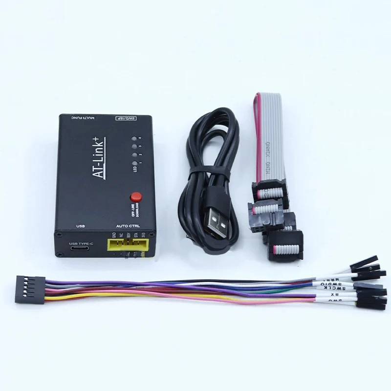 AT-Link AT32 MCU Burner, Bluetooth-Enabled Offline Downloader for Online Simulation, Download & Debugging