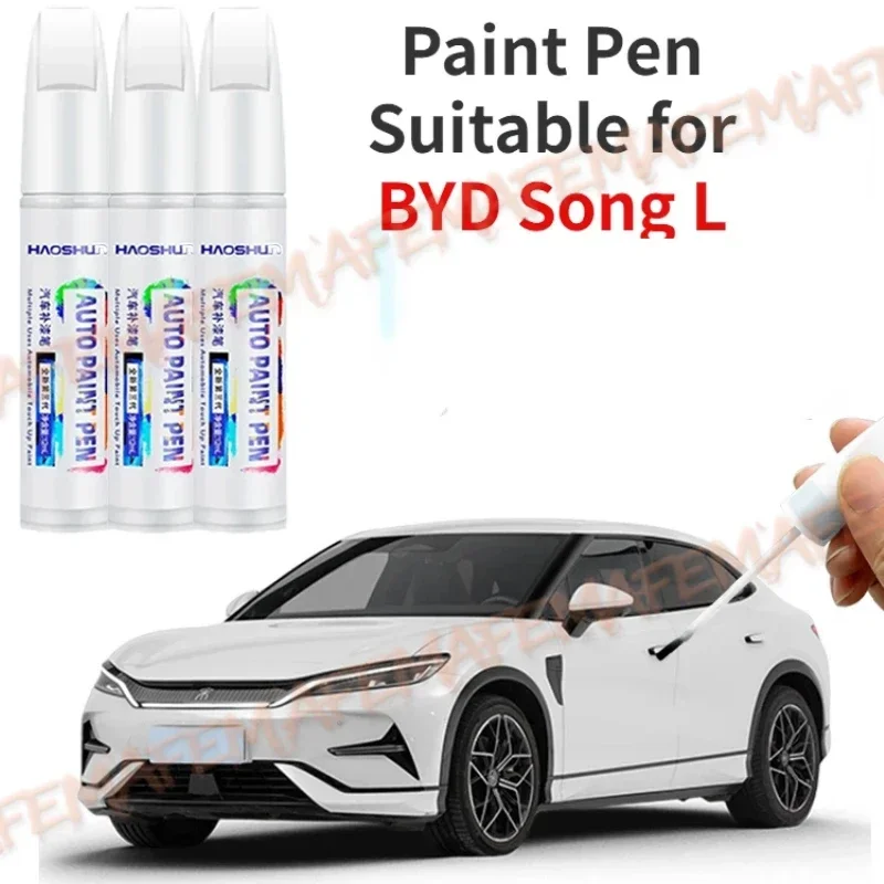 Paint Pen Suitable For BYD Song L Paint Fixer Moon White French Emerald Blue Citrine Gray Special BYD Song L Modification Access