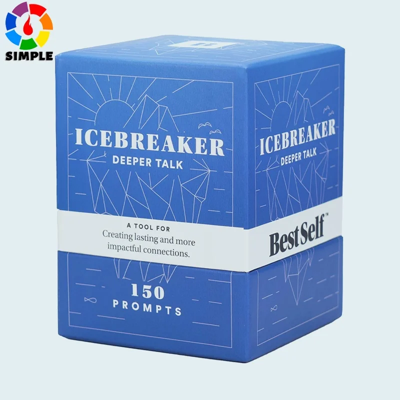 

Лучшие самодеки — колода Icebreaker, глубокие разговор, интимность или WorstSelf, карточная игра с подсказками 150
