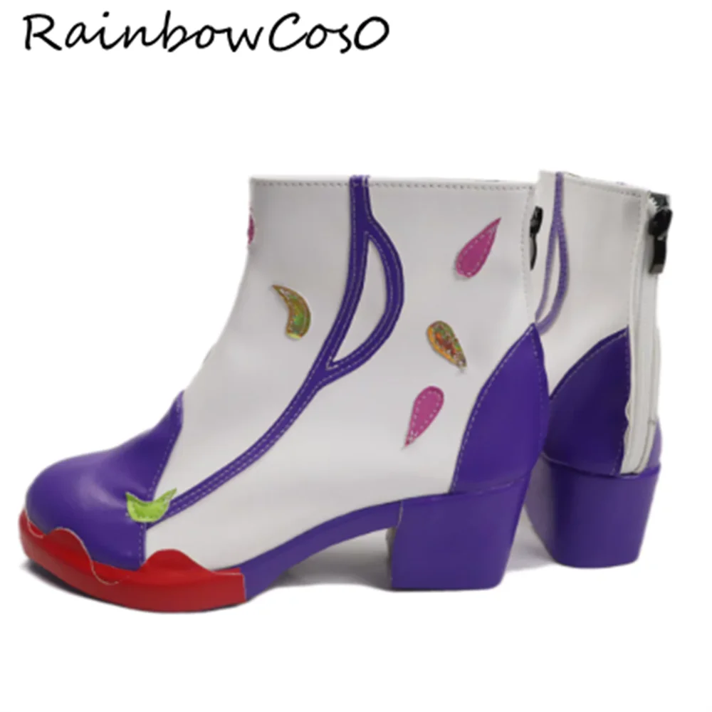 KAF Virtual YouTuber VTuber Cosplay Shoes Boots Game Anime Halloween Christmas RainbowCos0 W5776