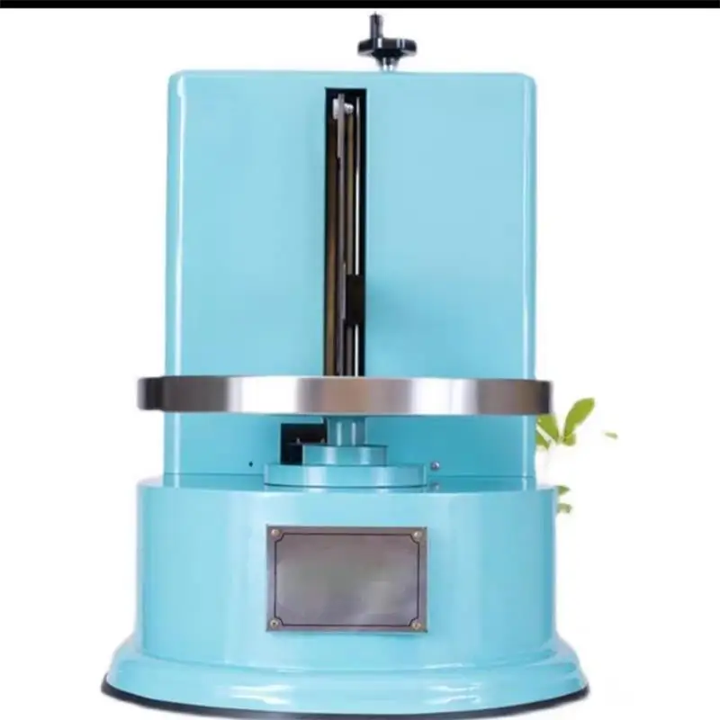 Automatic Round Cake Cream Coating Filling Machine Cake Bread Cream Decoration Spreader Machine for Birthday