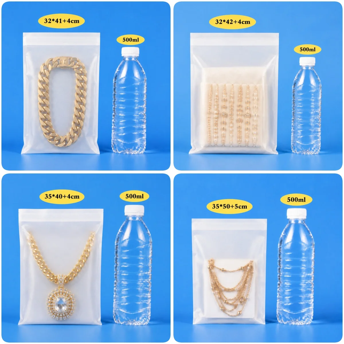 Umweltfreundliche, biologisch abbaubare Glasin-Papiertüten, halbtransparente Tasche, selbstklebende Umschläge, für Datenkabel, Kleidung, Accessoires – Detail 15