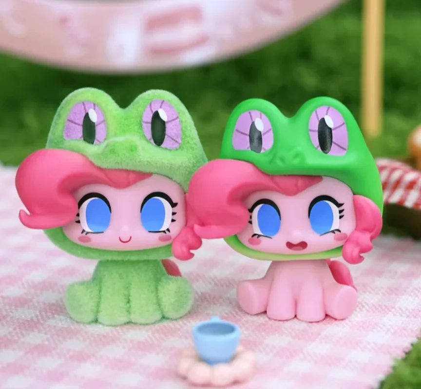 

KAYO My Little Pony Click Mini Dolls Magical Animal Park Series Hidden PP Pinkie Pie Pendant Toy