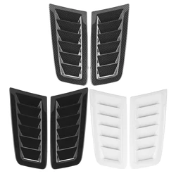 2Pcs Car Universal Hood Cooling Vents Body Sticker Hood Vents Car Modification Exterior Trim Accessories For Focus RS MK2 Style