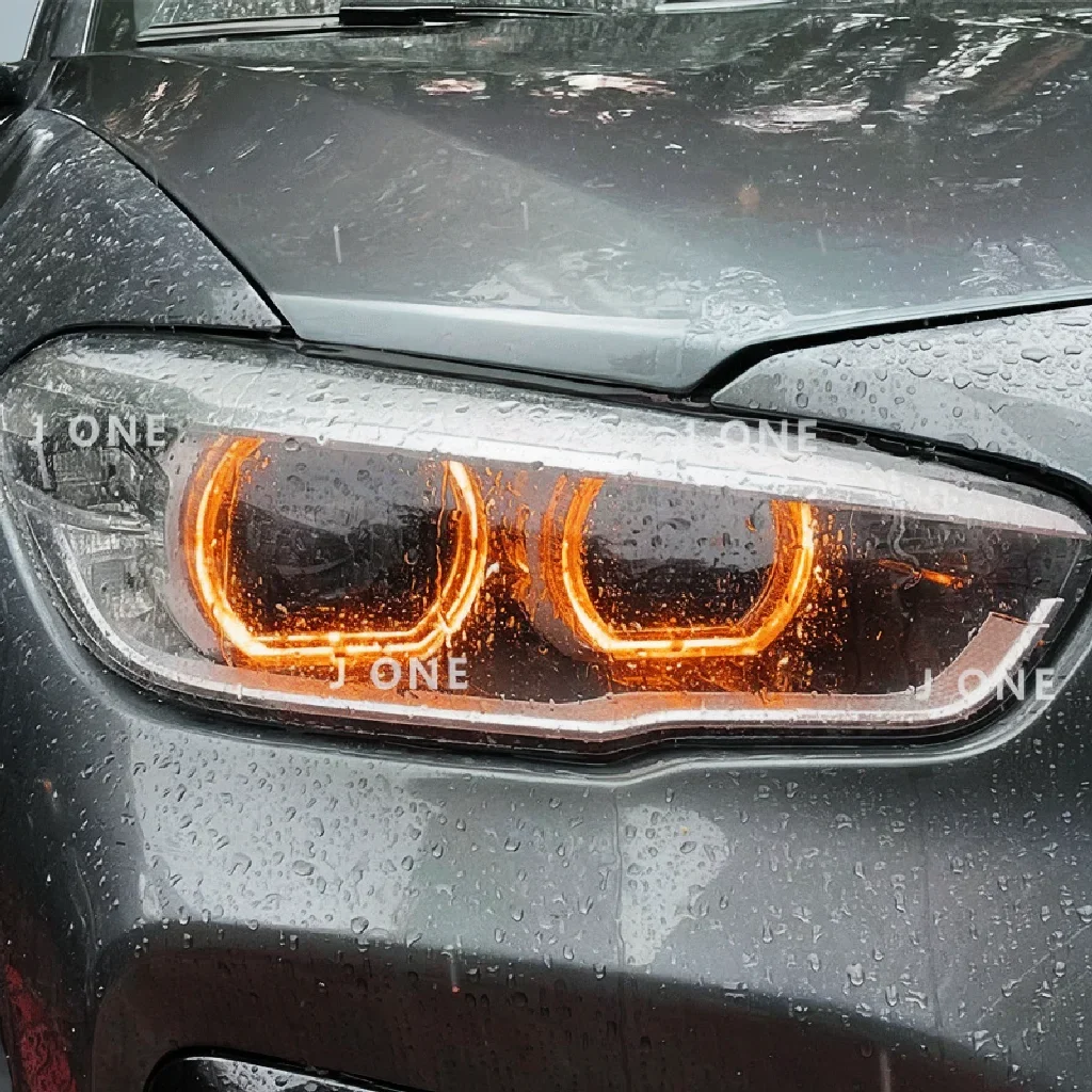 For BMW 1 Series 2015-2019 F20 F21 116 118 120: RGB DRL Module, Full Spectrum DRL with Phone App Control & Customizable Modes