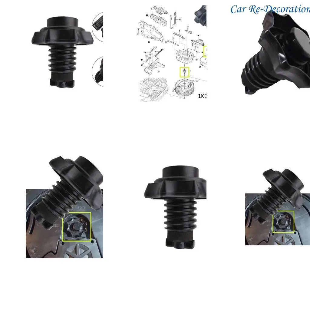 

R58D запасной шины, фиксирующий болт для гольфа 6 MK6 1KD803899B L1KD803899B