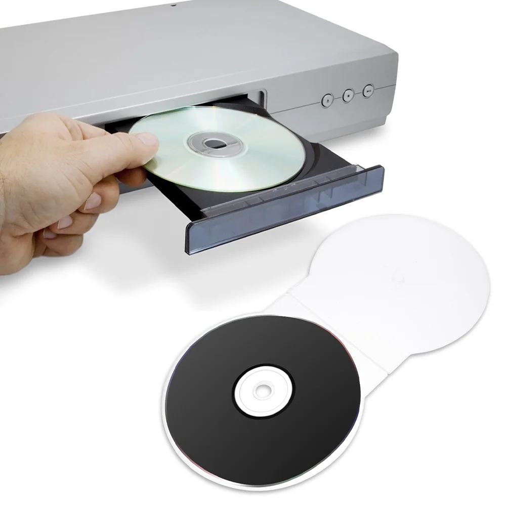 

50pcs Cd Box Transparent Plastic Jewel Cases For Dvd Cd Storage Clear Single Case Portable Holder Organize Discs