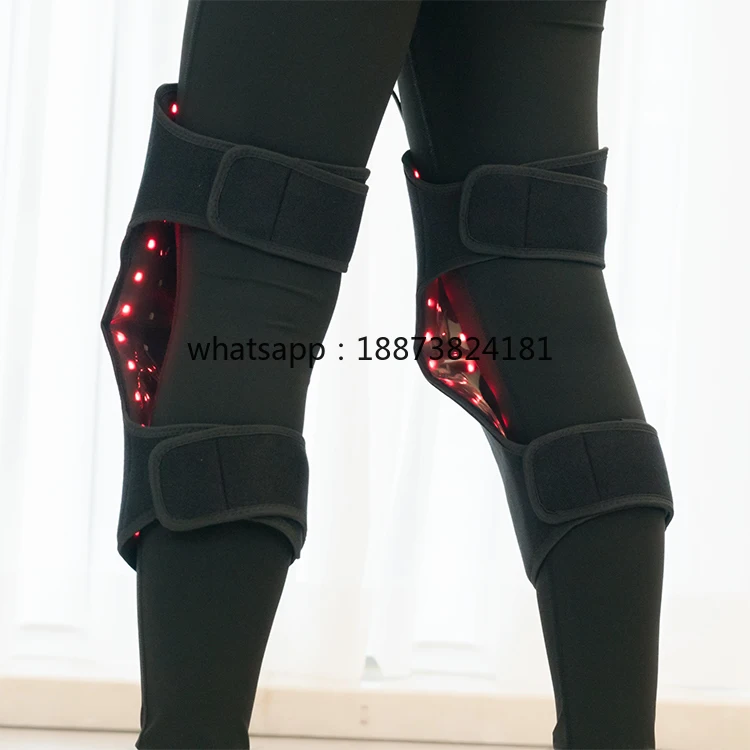 Arthritis Knee Brace Near Infrared Wrap Belt Pain Relief Red Light Therapy Knee Band Pads fast shipping